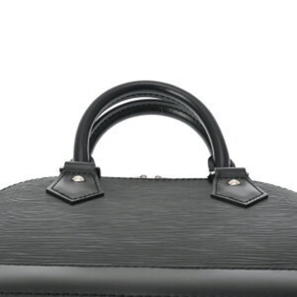 Louis Vuitton Epi Alma Noir Black Leather Handbag - Picture 4 of 9